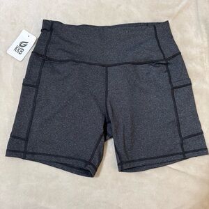 Women's Athletic grey biker shorts
